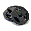 51mm HC HOME FITNESS Gumírozott súlytárcsa 100kg súlyzó szett 