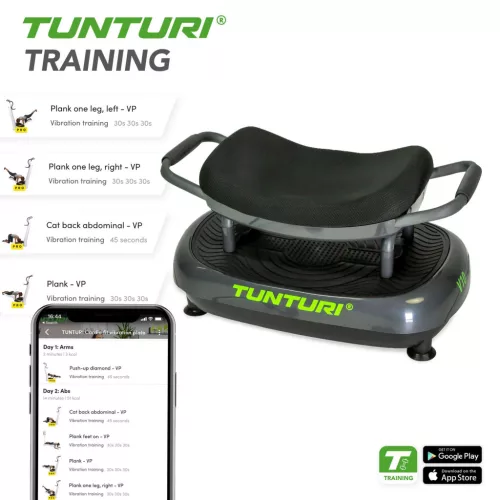 Tunturi Cardio Fit V10 vibrációs masszírozó gép
