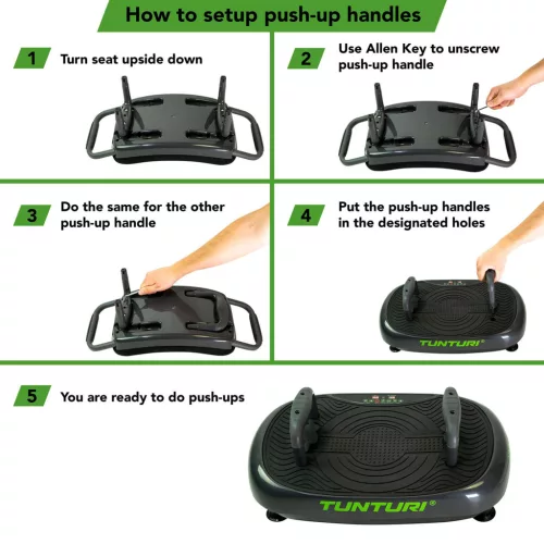 Tunturi Cardio Fit V10 vibrációs masszírozó gép