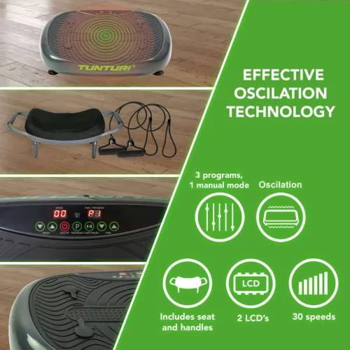 Tunturi Cardio Fit V10 vibrációs masszírozó gép
