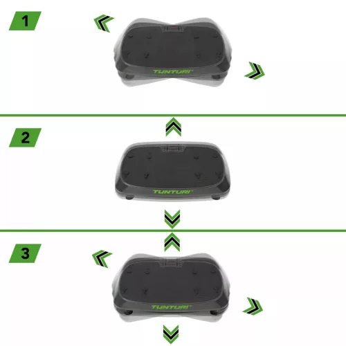 Tunturi Cardio Fit V20 vibrációs masszírozó gép