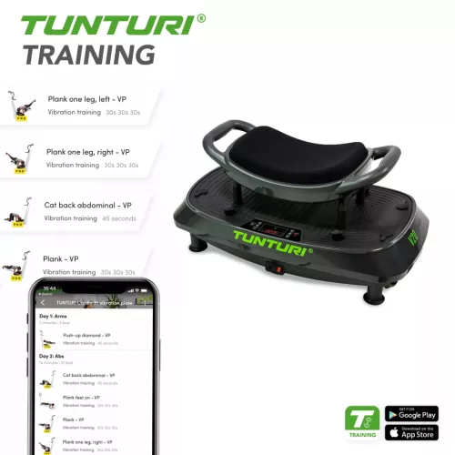 Tunturi Cardio Fit V20 vibrációs masszírozó gép