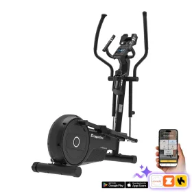   Elliptikus tréner inSPORTline ZenStride 300, 7kg hátsó lendkerék, max.150kg, otthoni, halk, elektromos, 40cm lépéshossz, 53kg