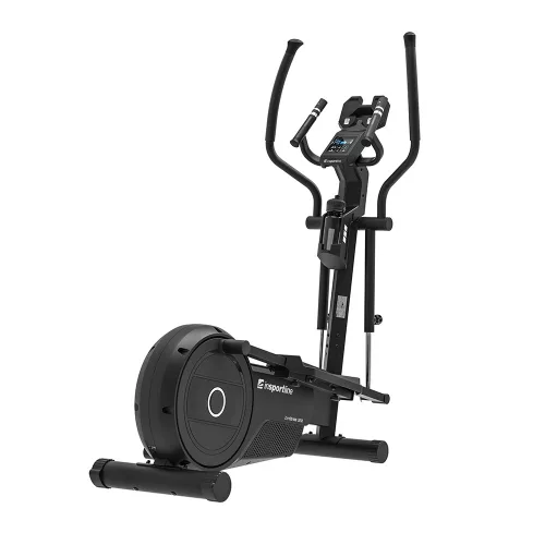 Elliptikus tréner inSPORTline ZenStride 300, 7kg hátsó lendkerék, max.150kg, otthoni, halk, elektromos, 40cm lépéshossz, 53kg