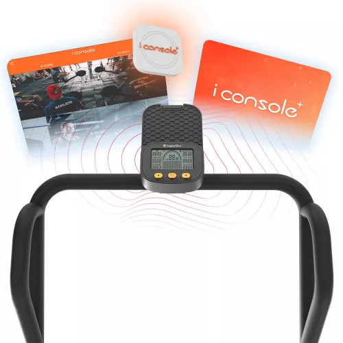 Lépcsőzőgép inSPORTline ZenPeak 30, elektromos terhelés, csúszásmentes felület, kapaszkodók, LCD kijelző, italtartó, iConsole+, taposógép