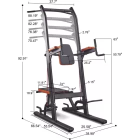 HC HOME FITNESS húzódzkodó-tolódzkodó állvány