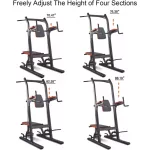 HC HOME FITNESS húzódzkodó-tolódzkodó állvány