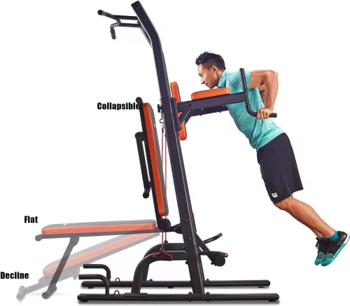 HC HOME FITNESS húzódzkodó-tolódzkodó állvány