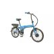 E-Plus 20” 2024 Kék Uniszex összecsukható elektromos kerékpár(Pedelec) 