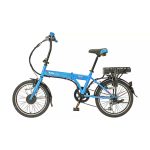 E-Plus 20” 2024 Kék Uniszex összecsukható elektromos kerékpár(Pedelec) 