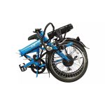 E-Plus 20” 2024 Kék Uniszex összecsukható elektromos kerékpár(Pedelec) 