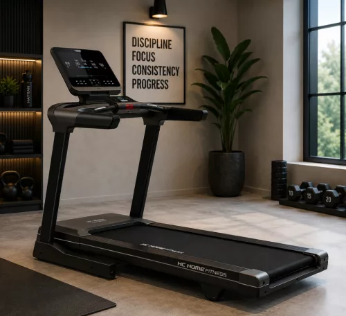HC Home Fitness ET1801B – 130 kg teherbírású okos futópad (5 LE)