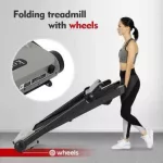 Kicsire csukható futópad HC HOME FITNESS GHN420, 2.5 LE, max 100 kg, akár 1 óra használat