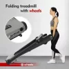 HC Home fitness GHN420, 2.5 LE, max 100 kg, akár 90 perc használat, laposra csukható futópad