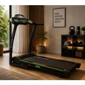   HC Home Fitness 1401 – Összecsukható otthoni futópad elektromos dőlésszöggel
