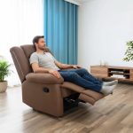 LEZITER Relax manuális fekvőfotel fotelágy