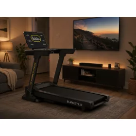   HC Home Fitness EUROSTILE futópad – 7 LE futópad 140 kg teherbírással és extra stabilitással