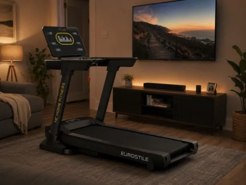 HC Home Fitness EUROSTILE futópad – 7 LE futópad 140 kg teherbírással és extra stabilitással
