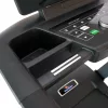 Sebesség és dőlésszög gyorsgombok és pulzusmérő a K9520 futópad markolatán