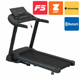 HC Fitness KD545 Black Edition okos futópad Bluetooth és App támogatással