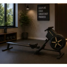   HC HOME FITNESS R8012H Dupla lég és mágneses ellenállású evezőgép