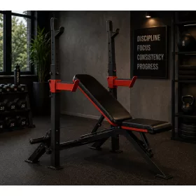 HC HOME FITNESS fekvenyomó pad és pozitív pad (KHG435)