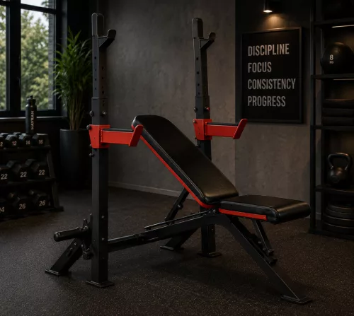 HC HOME FITNESS fekvenyomó pad és pozitív pad (KHG435)
