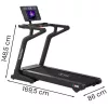 Futópad Led kijelzővel Aeorun Max 150 kg, 4,5 LE, 18,8 Km/h, 12 program, dőlésszög 0-15%