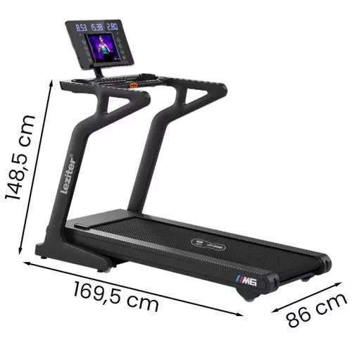 Futópad Led kijelzővel Aeorun Max 150 kg, 4,5 LE, 18,8 Km/h, 12 program, dőlésszög 0-15%