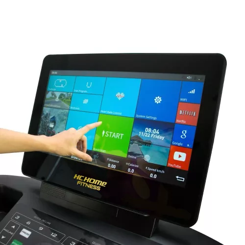 10.1 colos Android érintőkijelző használata a Smart Luxury TFT futópadon
