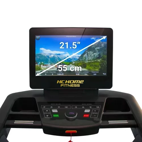 Virtuális tájfutás funkció a Smart Luxury TFT futópad nagyfelbontású kijelzőjén