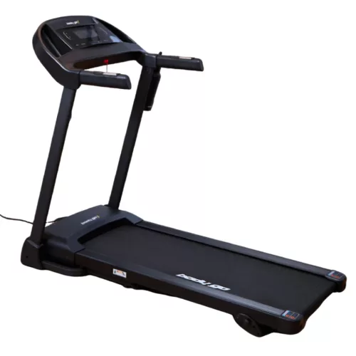 Összecsukható futópad HC HOME FITNESS YKET2102A, 2.5 LE, 45 cm széles futófelület, max.100kg, Bluetooth (Zwift, Kinomap)